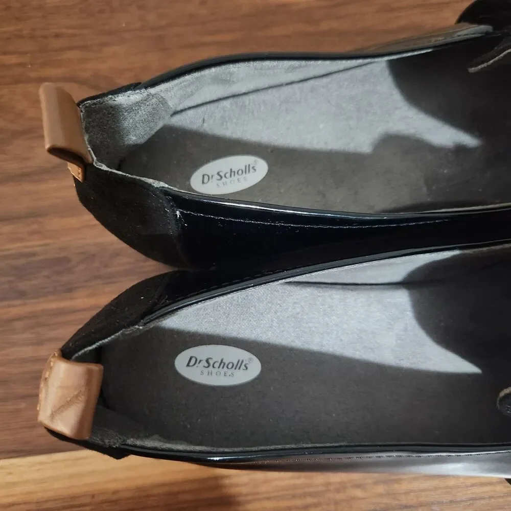 Dr Scholls Webster Slip On Platform Loafers Womens 7.5 Career Grunge Comfort - Picture 6 of 9